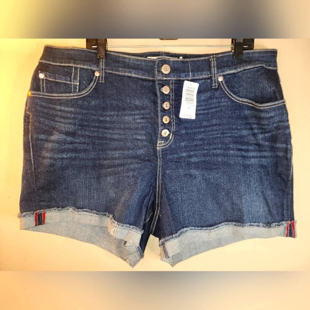 Torrid Women's Blue Denim Shorts